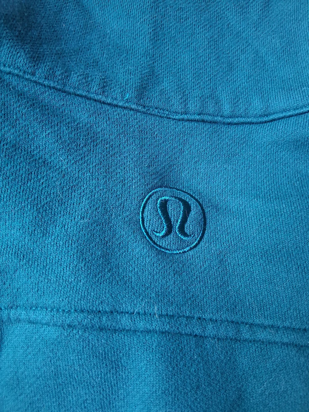 lululemon Scuba Oversized Forest Green Half-Zip Pullover Sweatshirt, XL/XXL - Picture 5 of 7